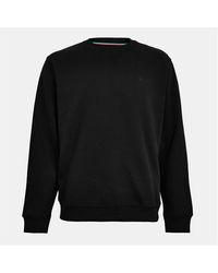 Replay - Tonal Cotton Crew Sweatshirt - Lyst