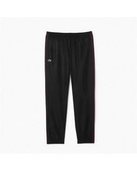 Lacoste - Tapered Closed Cuff Fleece Joggers - Lyst