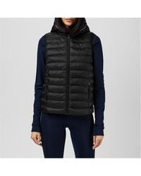 Tommy Hilfiger - Heritage Low Down Duck Down Detachable Hood Sleeveless Short Puffer Jacket - Lyst