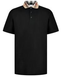 Burberry - Cody Check Polo Shirt - Lyst