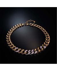 Chiara Ferragni - Metallic Chain Necklace - Lyst