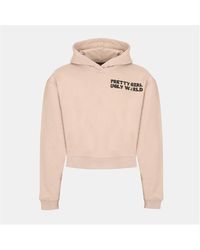 PRETTY BOY UGLY WORLD - Cotton Long Sleeve Cropped Oversized Fit Hoodie - Lyst