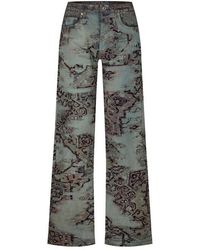 Off-White c/o Virgil Abloh - Off Off Tapest Jeans - Lyst