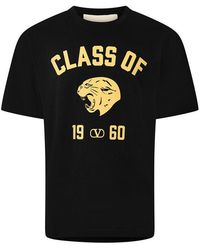 Valentino - Val Panther Tee Sn64 - Lyst
