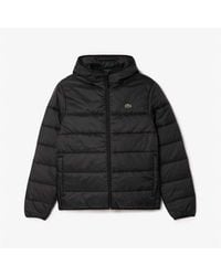 Lacoste - Core Regular Fit Color Block Puffer Jacket - Lyst