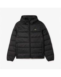 Lacoste - Core Regular Fit Color Block Puffer Jacket - Lyst