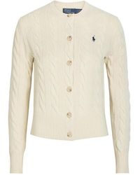 Polo Ralph Lauren - Cable Knit Cardigan - Lyst