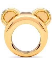 Moschino - Teddy Ring - Lyst
