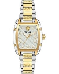 Versace - Dominus Quartz Analogue Watch - Lyst