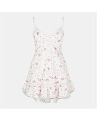 LoveShackFancy - Love Solbina Mini Dress - Lyst