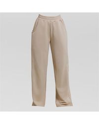 Mars the Label - Kiera Open Hem Fleece Jogging Bottoms - Lyst