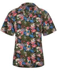 BOSS - Bodywear Beach Patterned Short Sleeve Shirt - Lyst