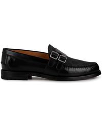 Gucci - gg Supreme Buckle Loafers - Lyst