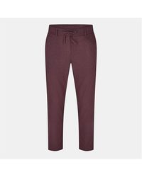 BOSS - P Genius Rdspck Straight Leg Trousers - Lyst