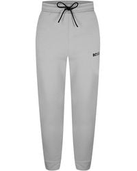 BOSS - Hbg Hadiko Tape Jogging Bottoms, Closed Hem Trousers - Lyst