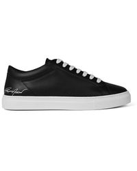 Emporio Armani - Emporio Lthr Sneakrs Sn99 - Lyst