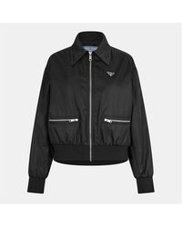 Prada - Weather Resistant Technical Softshell Jacket - Lyst
