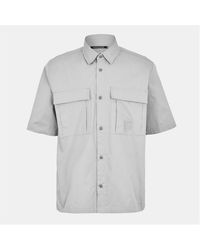 CP COMPANY METROPOLIS - Short Sleeve Plain Shirt - Lyst