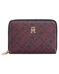 Tommy Hilfiger - Mono Zip Around Purse - Lyst