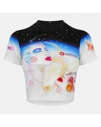 CASABLANCA - Casa Galactic Baby Tee - Lyst