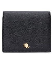 Ralph Lauren - Compact Trifold Leather Billfold Wallet - Lyst
