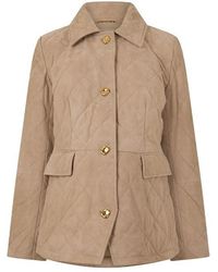 Donna Karan - Quilted Jacket - Lyst
