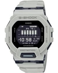 G-Shock - Squad Quartz Water Resistant Strap Digital Watch - Lyst