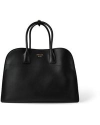 Prada - Lrge Lthr Tote Ld44 - Lyst