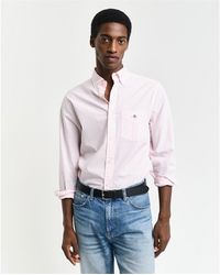 GANT - Regular Fit Poplin Shirt - Lyst