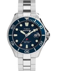 Timex - Deepwater Analogue Quartz Watch - Lyst