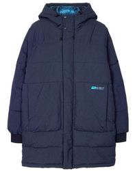 Paul Smith - Recycled Hooded Long Sleeve Padded Parka - Lyst