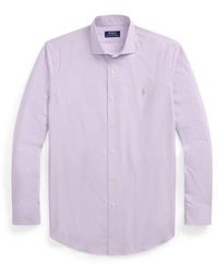 Polo Ralph Lauren - Poplin Check Long-Sleeve Patterned Shirt - Lyst