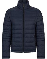 BOSS - Dampan2 Tailored Structured Formal Coat - Lyst