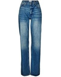 Anine Bing - Roy Straight Leg Jeans - Lyst