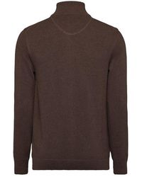 GANT - Cotton Pique Zip Cardigan - Lyst