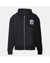 PRETTY BOY UGLY WORLD - Cotton Long Sleeve Zip Hoodie - Lyst