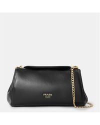 Prada - Tumulte Small Nappa Leather Bag - Lyst