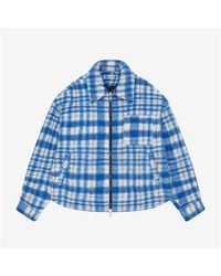 Cole Buxton - Logo Wool Overshirt - Lyst