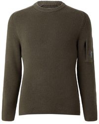 C.P. Company - Cp Full Rib Crew Sn64 - Lyst