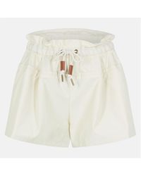 Moncler - Lightweight Woven Tracksuit Shorts - Lyst