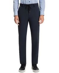 BOSS - Straight Leg Trousers - Lyst