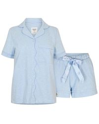Chelsea Peers - Cotton Long Sleeve Pyjama Sets - Lyst