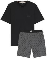 BOSS - Relax Short Set 10269542 02 - Lyst