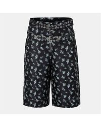 Ganni - Jacquard Shorts - Lyst