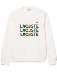 Lacoste - Logo Crew Neck Jumper - Lyst