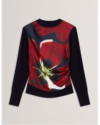 Ted Baker - Woven Front Top - Lyst