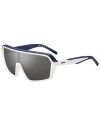 HUGO - Round Sunglasses - Lyst