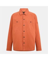 BOSS - Locky M Overshirt - Lyst