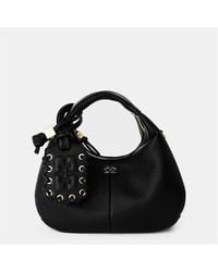 Ganni - Mini Hobo Crossbody Bag - Lyst