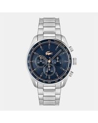 Lacoste - Boston Stainless Steel Chronograph Watch - Lyst
